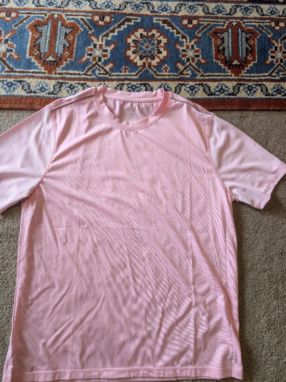 Saks Fifth Avenue Pink Activewear Workout Top - Size Large